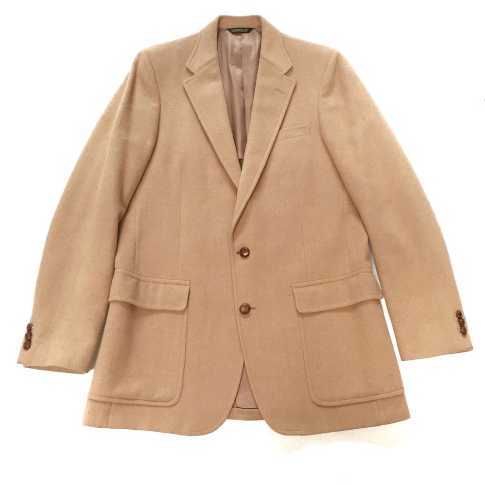 Palm Beach Vintage Camel hair sport coat. - Picture 1 of 8
